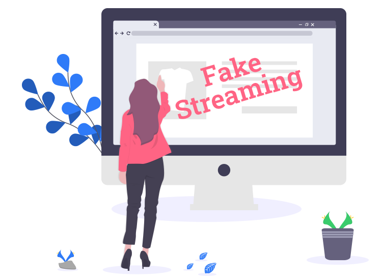 how to spot a fake streming website