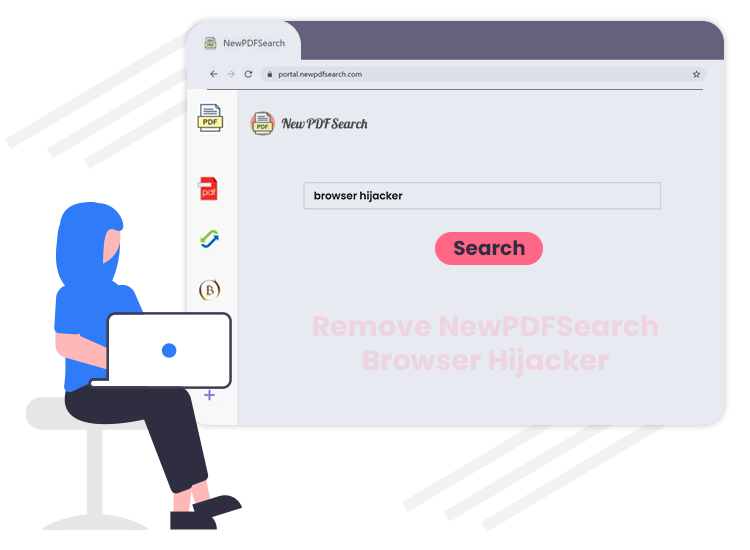 NewPDFSearch browser hijacker