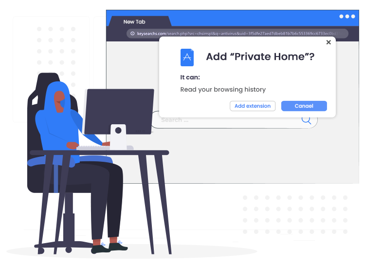 Private-Home-Browser-Hijacker