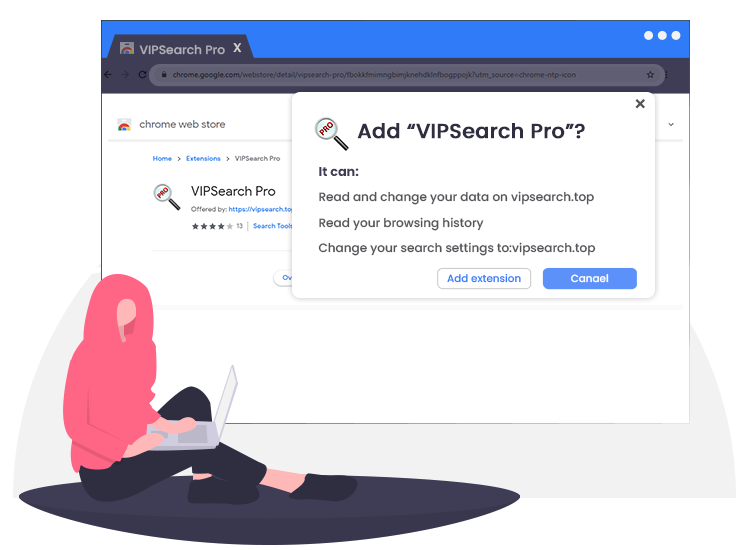 VIPSearch-Pro-Browser-Hijacker