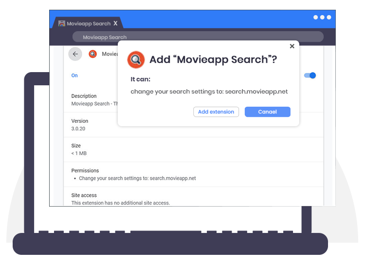 Movieapp-Search-Browser-Hijacker