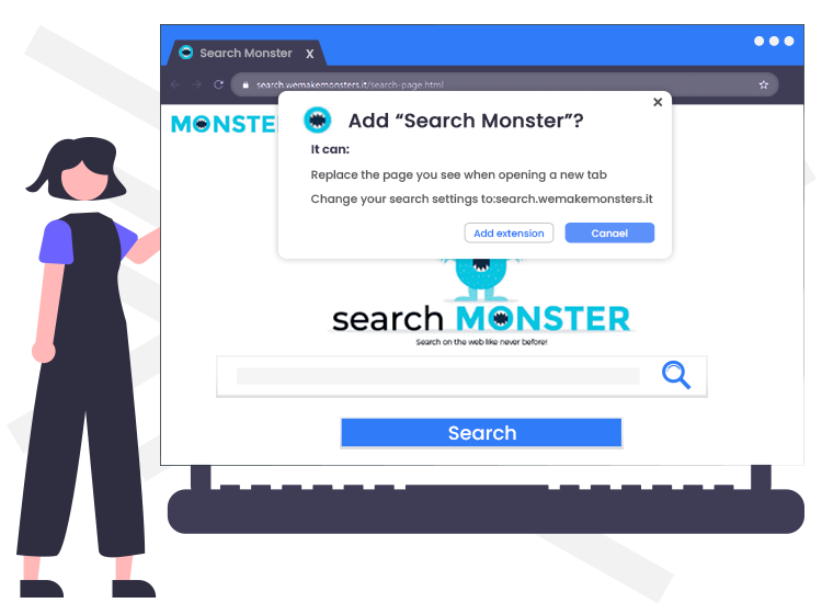 Search Monster browser hijacker