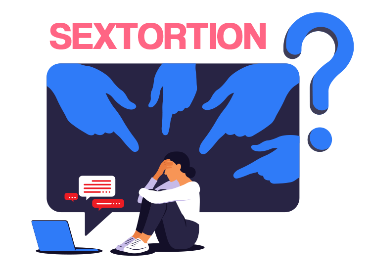 Sextortion victim